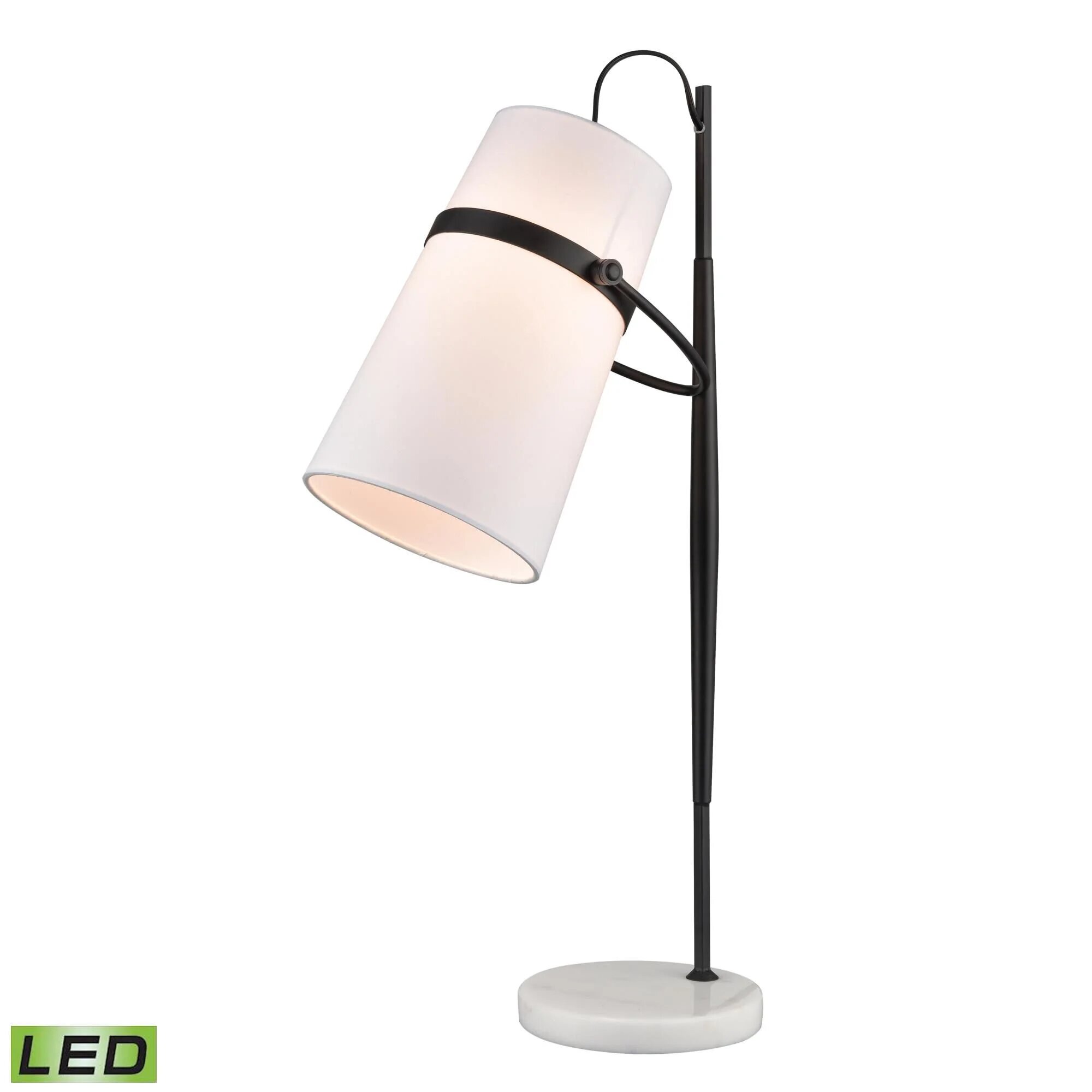 Banded Shade 16 Inch Desk Lamp by ELK Home