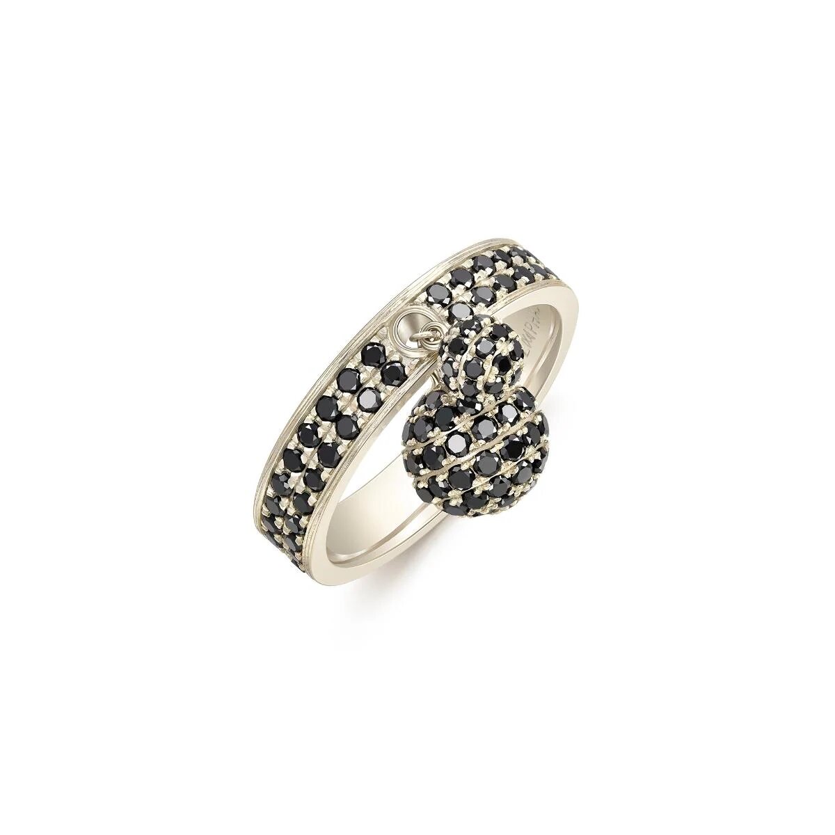 Ecruloy Black Diamond Ring