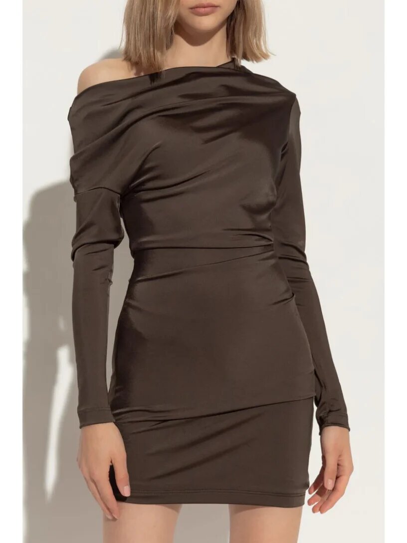 Asymmetric Mini Dress