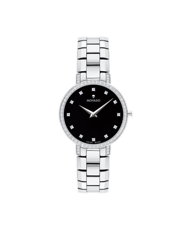 Movado Ladies' Stainless Steel Faceto Watch