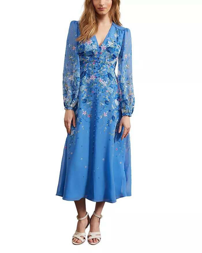 Caversham Silk Limited Midi Dress