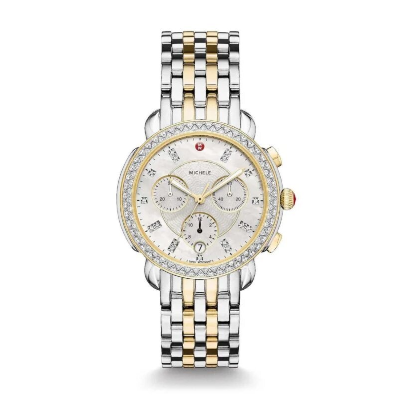 Sidney Two-Tone Stainless Steel Diamond Dial Women's Watch