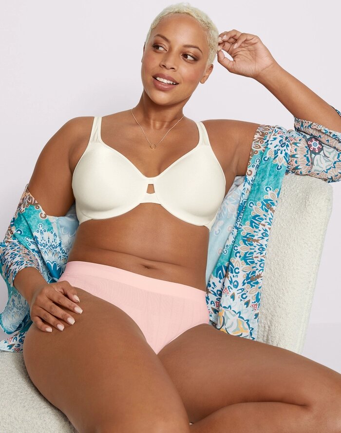 Lilyette by Bali Plunge Into Comfort Minimizer Bra