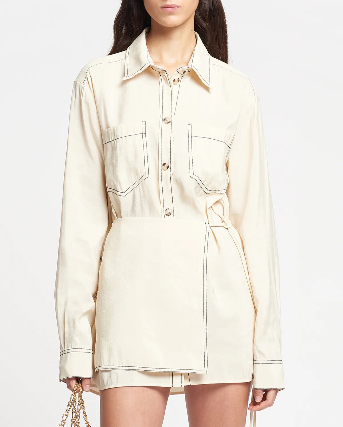 Metta Mini Shirt Dress