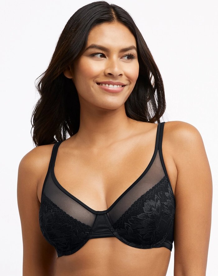 One Smooth U Lightweight Lace Minimizer Bra