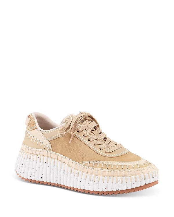 Women's Nama Woven Platform Low Top Sneakers